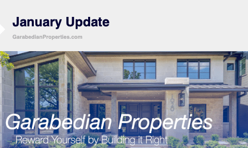 Garabedian Properties January 2023 Update