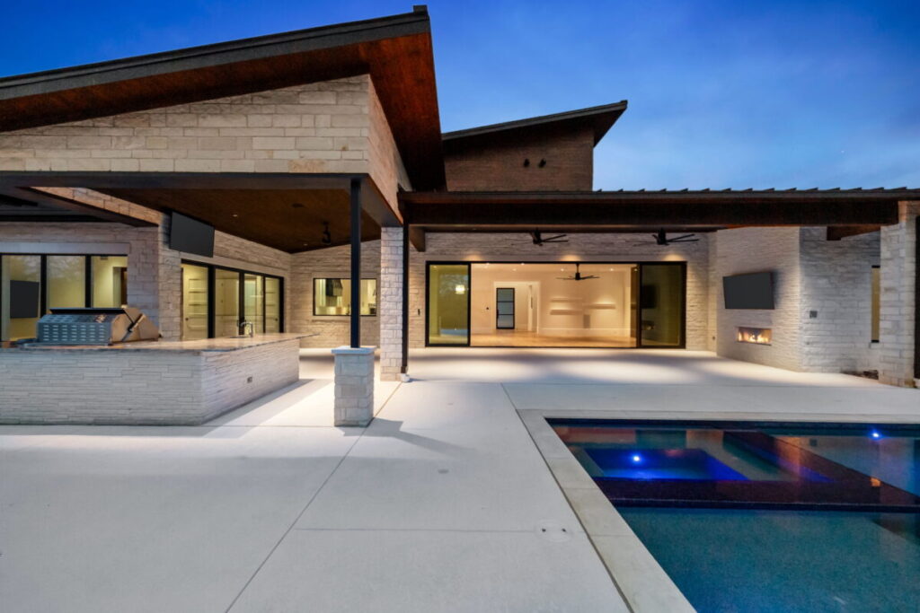 Custom home Hill Country