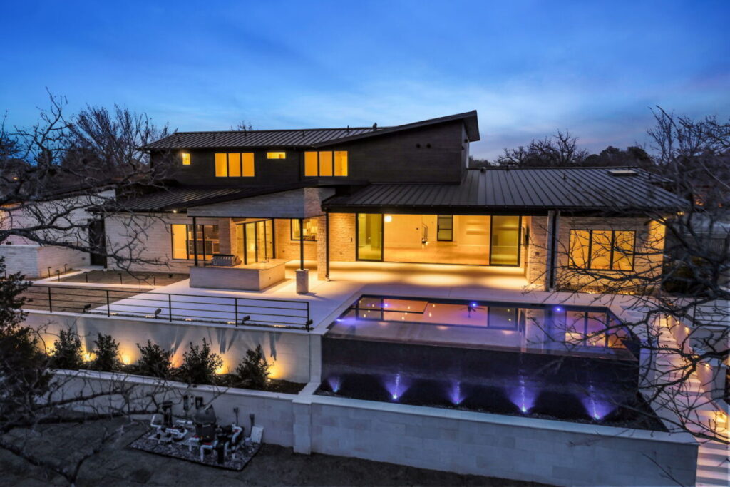 Custom home Hill Country