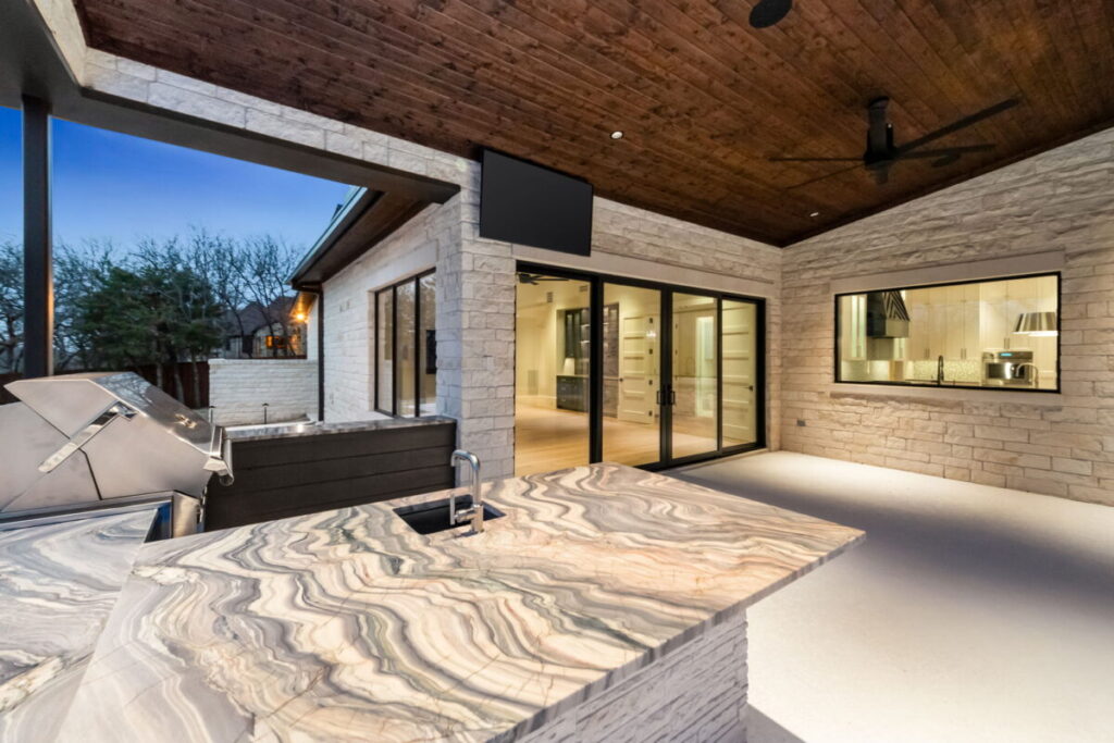 Custom home Hill Country