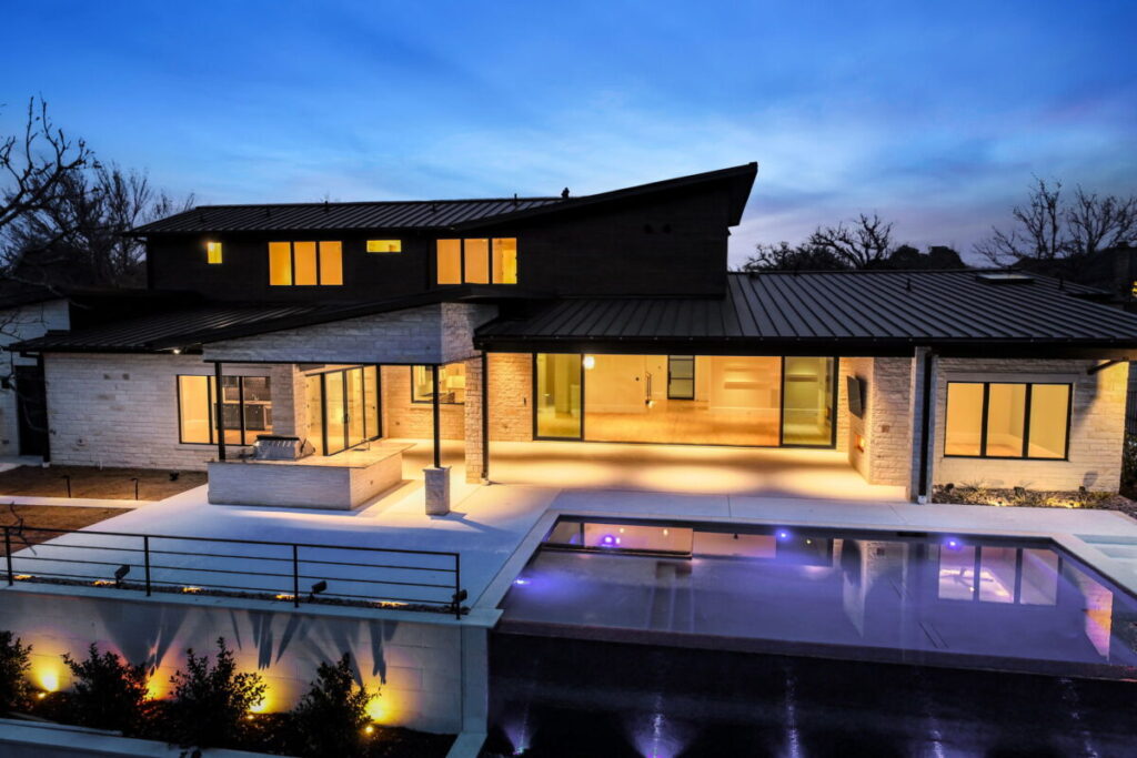 Custom home Hill Country