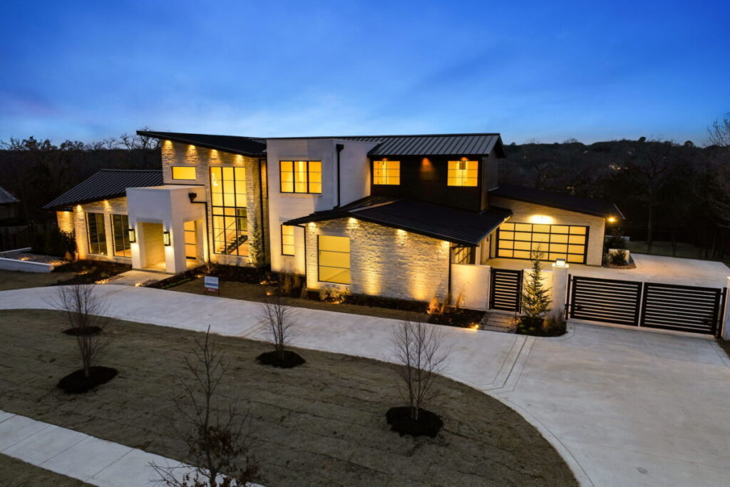 Custom home Hill Country