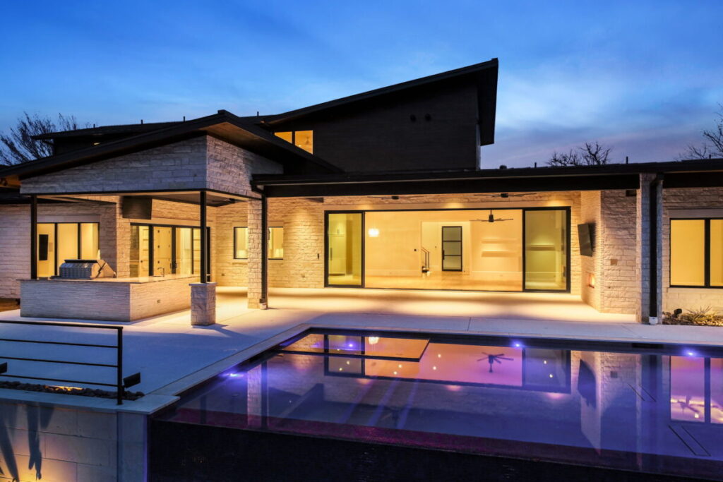 Custom home Hill Country