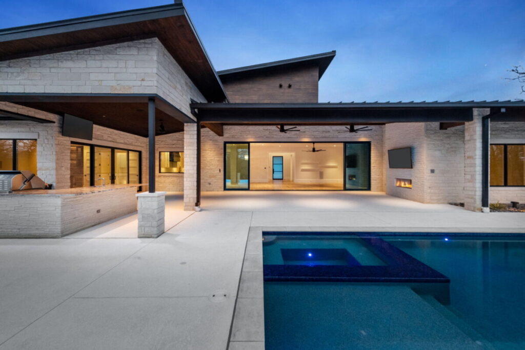 Custom home Hill Country