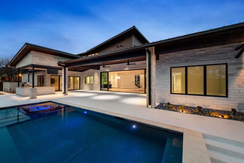 Custom home Hill Country