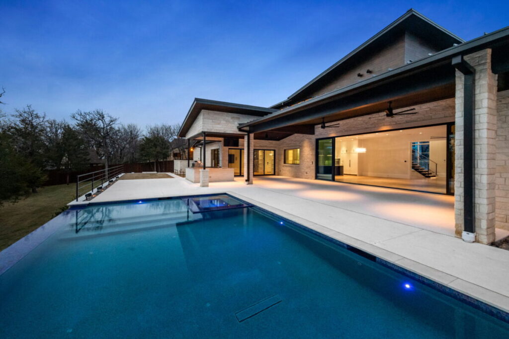 Custom home Hill Country