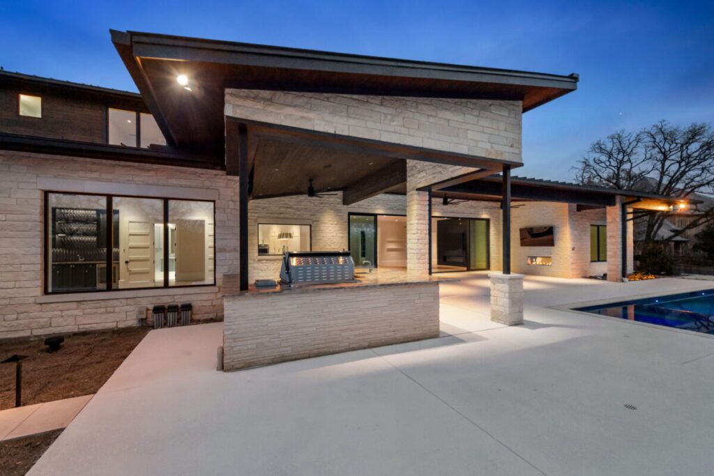 Custom home Hill Country