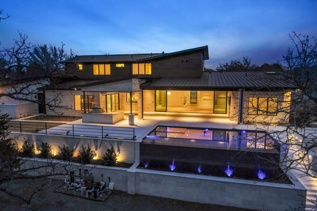 Custom home Hill Country