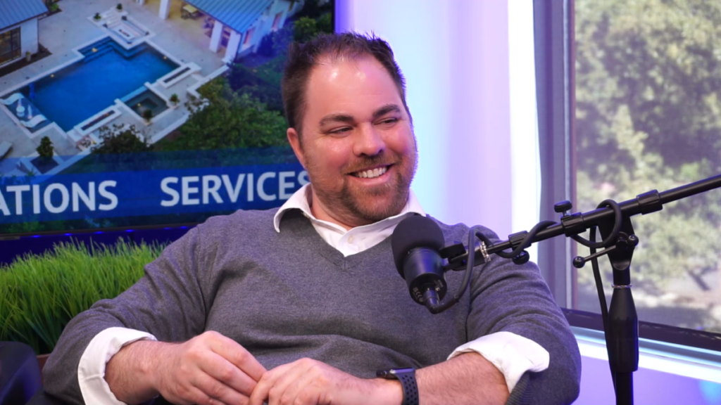 Bravas representative, Brandon Trimble, on the podcast set of Uniqueness... "Built-In".