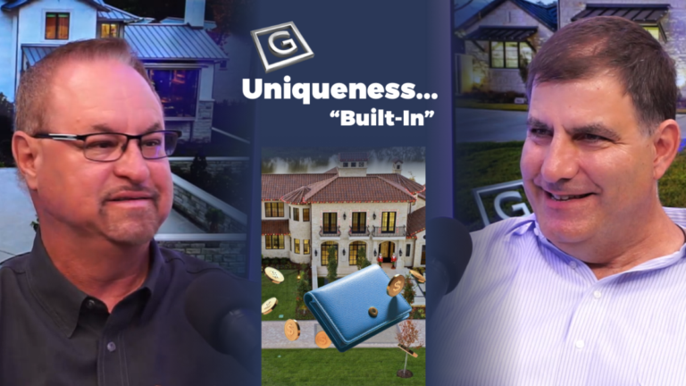 Mark Goodwin of Federal Savings Bank sits down with Mike Garabedian on the podcast set of Uniqueness... "Built-In"