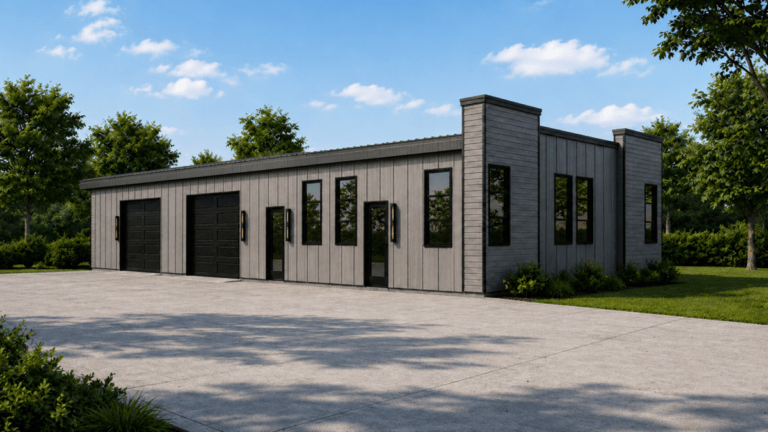 3D photorealistic image of a commercial property to lease, own or build to suit, in Keller Texas.