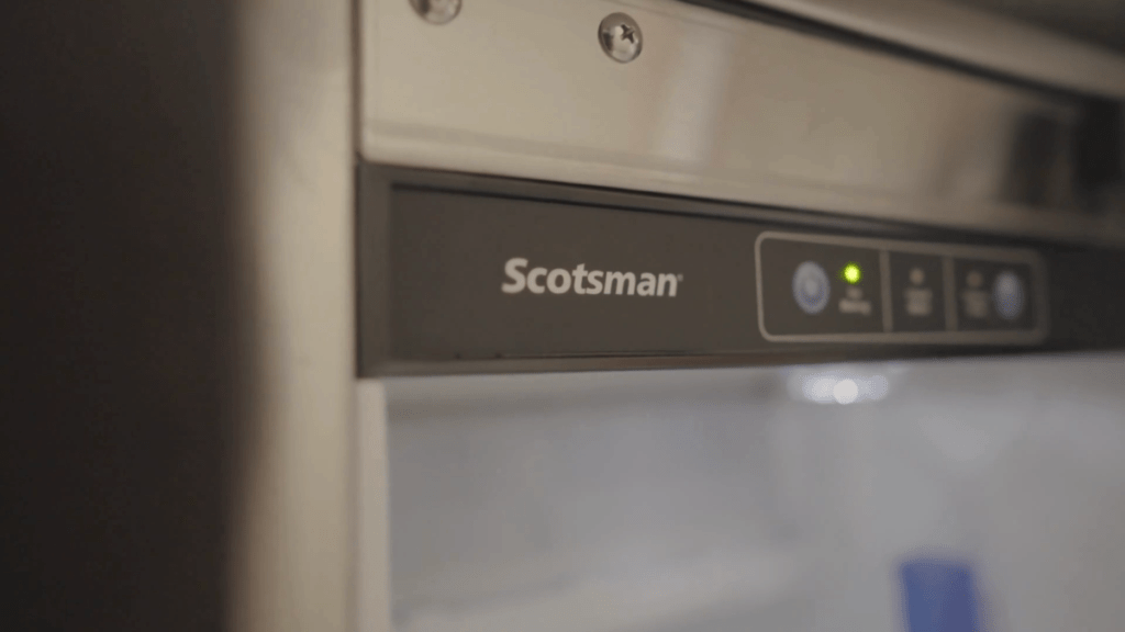 Photo of Scotsman Ice Maker in residential home.